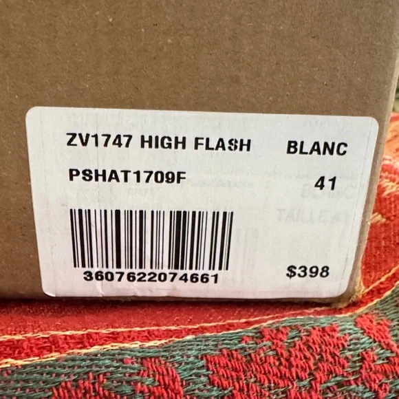 Zadig & Voltaire White High-Top Sneakers